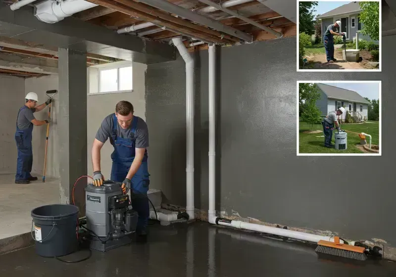 Basement Waterproofing and Flood Prevention process in Cedar Grove, FL